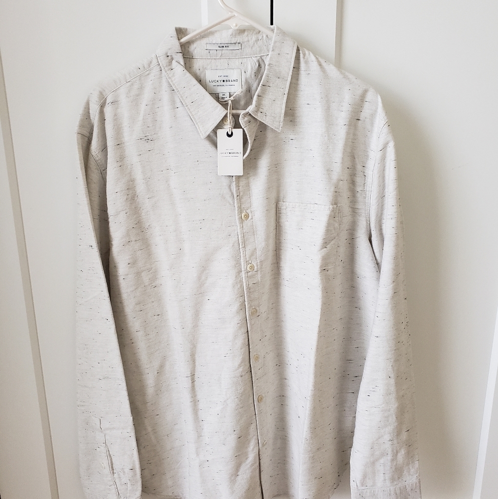 Lucky Brand shirt XL slim fit